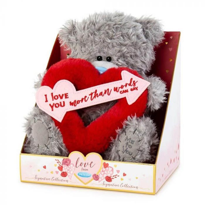 Tatty Teddy Me To You Signature Collection Plush - I Love You More Than Words Can Say