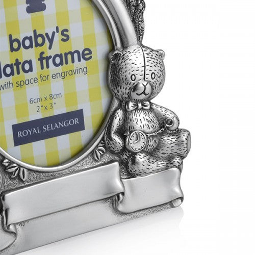 Royal Selangor Teddy Bears' Picnic - Baby's Data Photo frame