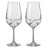 Bohemia Crystal Turbulence Wine Glass 350ml Set of 2