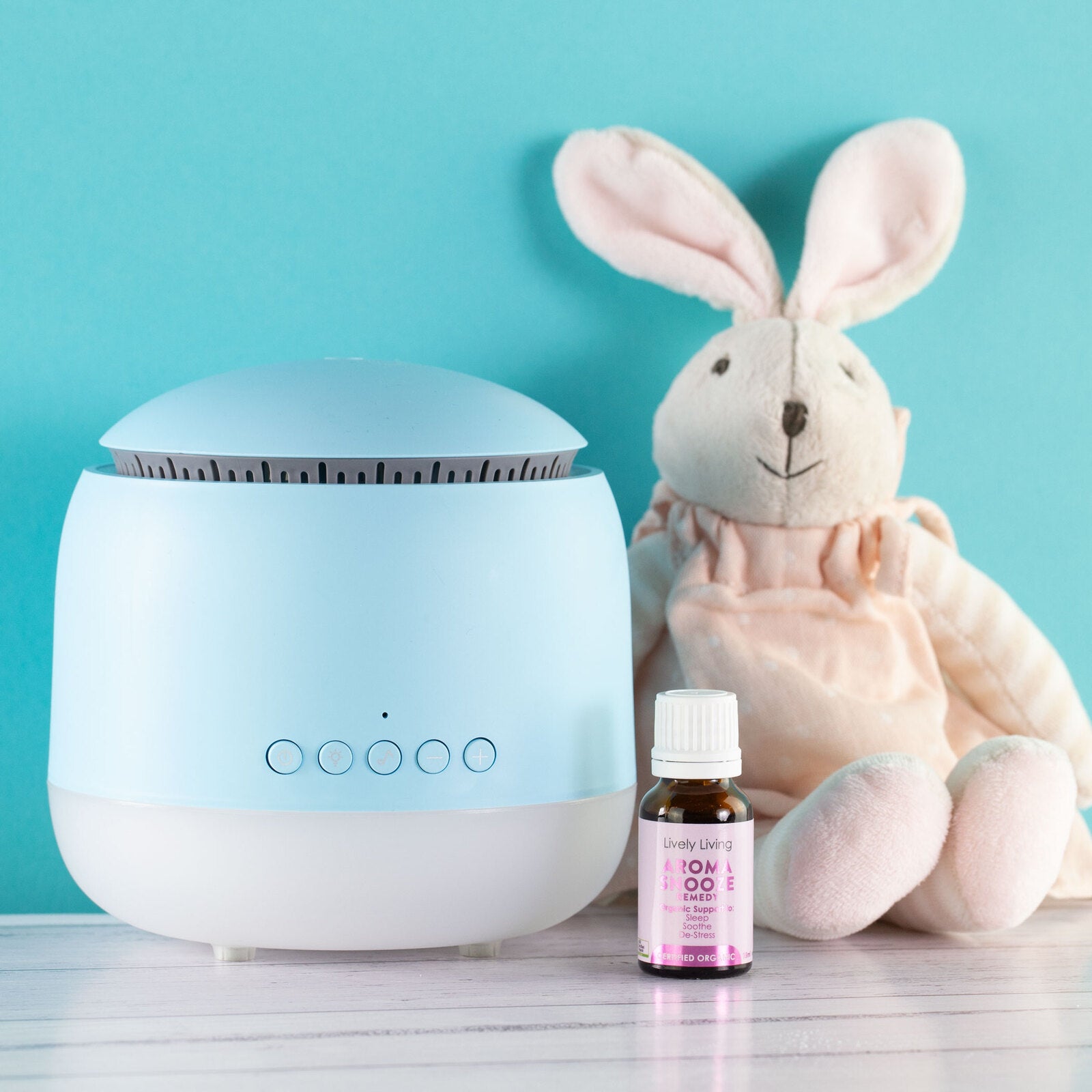 Aroma snooze Sleep-aid Vaporiser by Lively Living - Blue