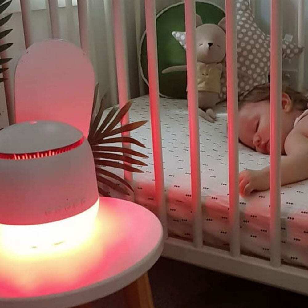 Aroma snooze Sleep-aid Vaporiser by Lively Living - Woodgrain