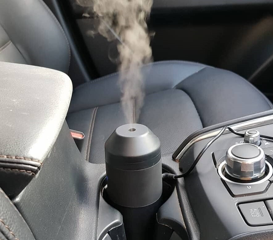 Aroma Move Car Diffuser By Lively Living - Black
