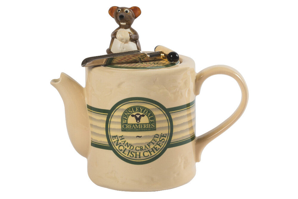 Ceramic Inspirations Wensleydale Cheese 1L Limited Edition Teapot