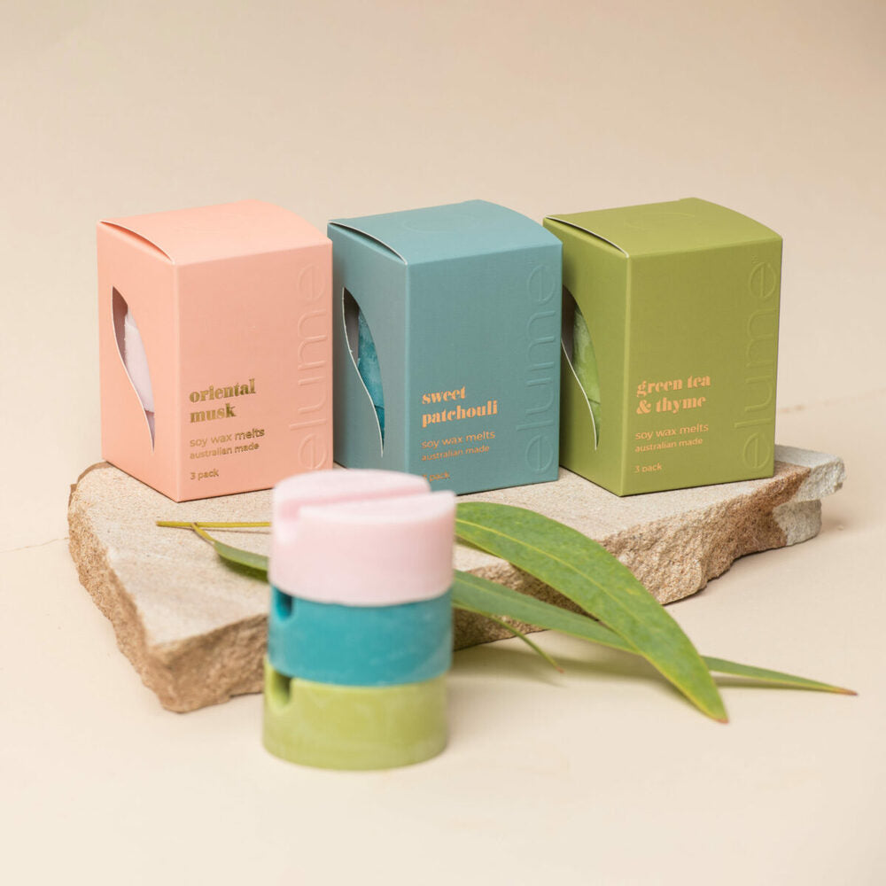 Elume Soy Wax Melts 3 Pack - Sweet Patchouli