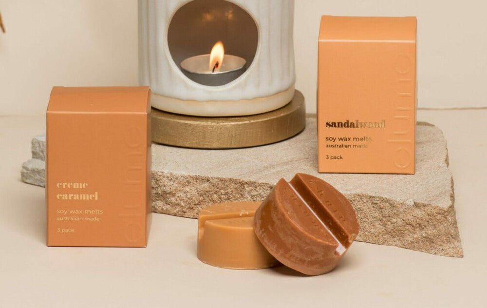 Elume Soy Wax Melts 3 Pack - Indian Sandalwood