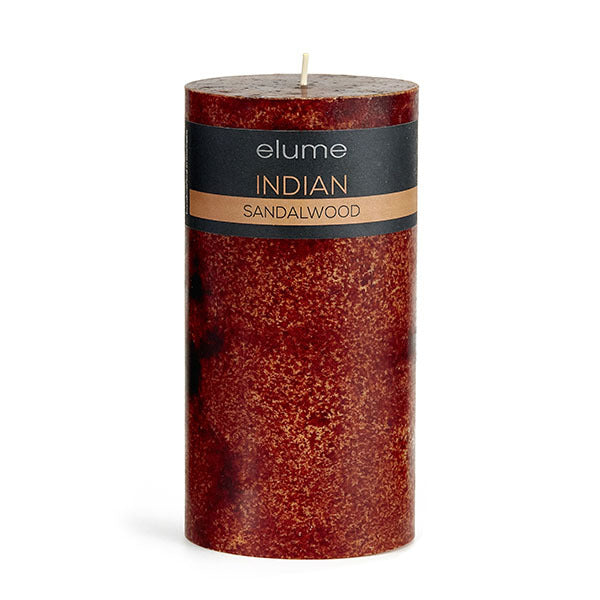 Elume Signature Pillar Candle - Indian Sandalwood